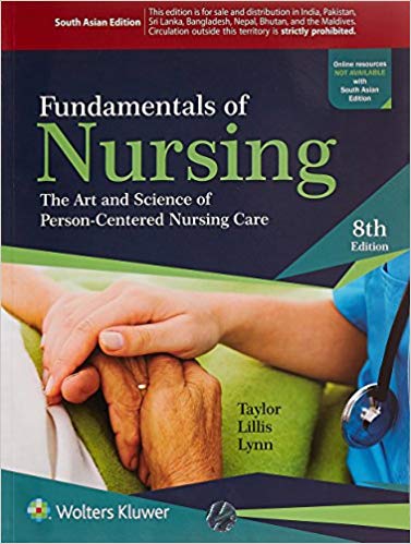 Test Bank for Fundamentals of Nursing 8th Edition by Taylor