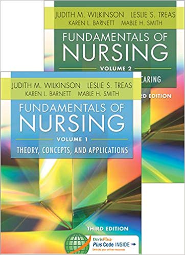 Test Bank for Fundamentals of Nursing Two Volume Set 3rd Edition by Judith M. Wilkinson
