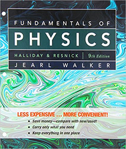 Test Bank for Fundamentals of Physics 9th Edition by David Halliday