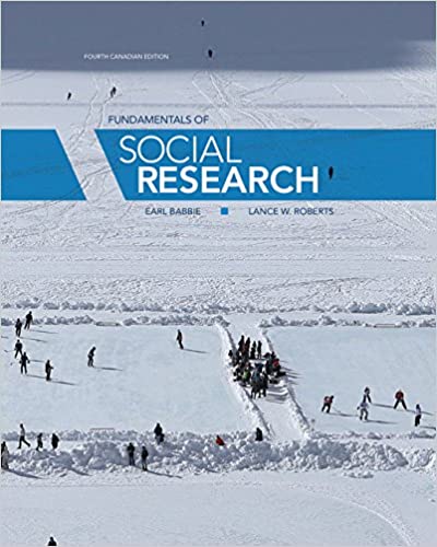 Test Bank for Fundamentals of Social Research 4th Canadian Edition by Earl Babbie