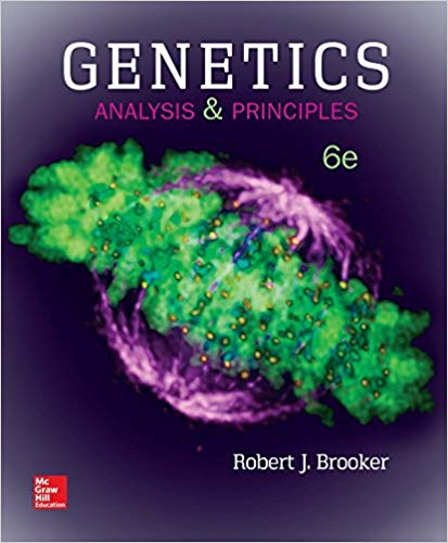 Test Bank for Genetics Analysis and Principles 6th Edition by Robert J. Brooker