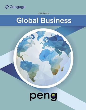 Test Bank for Global Business 5th Editionby Mike W. Peng