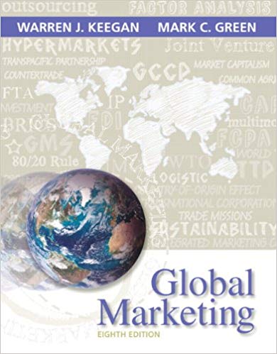 Test Bank for Global Marketing 8th Edition by Warren J. Keegan