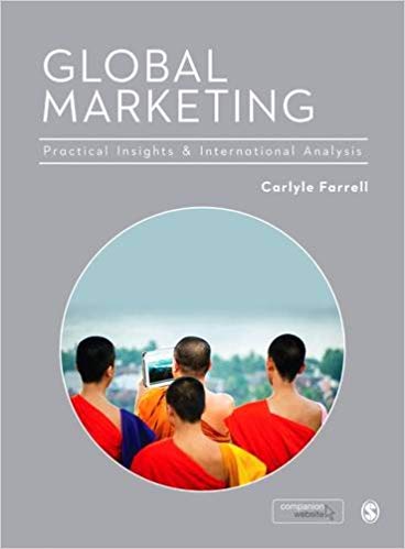 Test Bank for Global Marketing Practical Insights and International Analysis 1st Edition by Carlyle Farrell