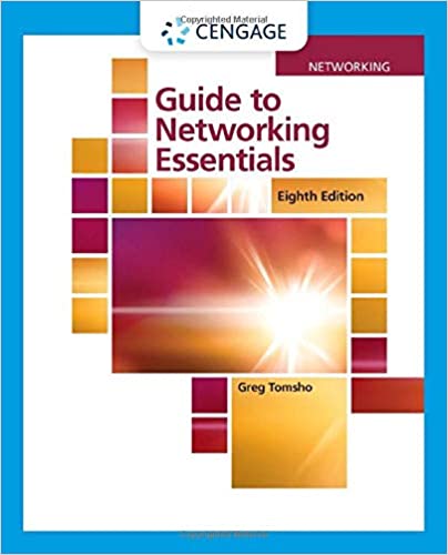 Test Bank for Guide to Networking Essentials 8th Edition by Greg Tomsho
