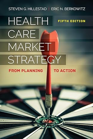 Test Bank for Health Care Market Strategy 5th Edition by Steven G. Hillestad