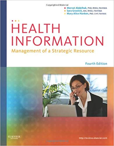 Test Bank for Health Information Management of a Strategic Resource 4th Edition by Mervat Abdelhak