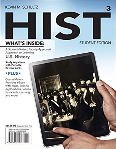 Test Bank for HIST 3 3rd Edition by Kevin M. Schultz