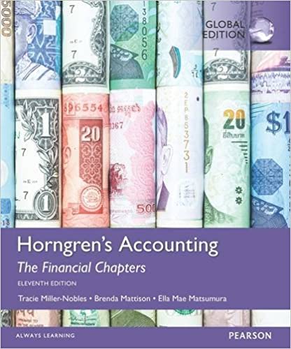 Test Bank for Horngren s Accounting The Financial Chapters Global Edition 11th Edition by Brenda L. Mattison