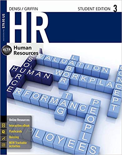 Test Bank for HR3 3rd Edition by Angelo DeNisi