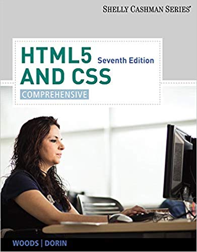 Test Bank for HTML5 and CSS Comprehensive 7th Edition by Denise M. Woods