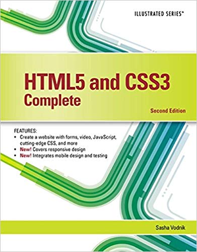 Test Bank for HTML5 and CSS3 Illustrated Complete 2nd Edition by Sasha Vodnik