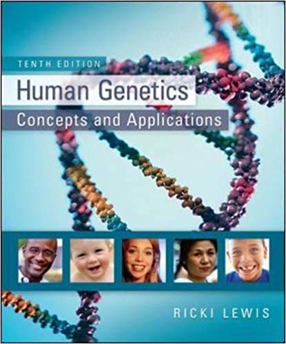 Test Bank for Human Genetics 10th Edition by Ricki Lewis