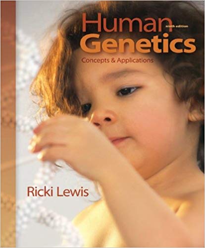 Test Bank for Human Genetics Concepts and Applications 9th Edition by Ricki Lewis