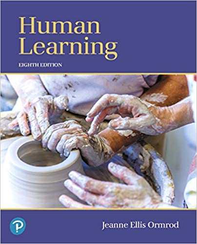 Test Bank for Human Learning 8th Edition by Jeanne Ellis Ormrod