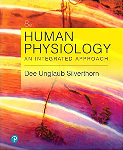 Test Bank for Human Physiology An Integrated Approach 8th Edition by Dee Unglaub Silverthorn