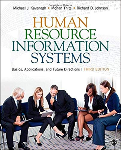 Test Bank for Human Resource Information Systems 3rd Edition by Michael J. Kavanagh