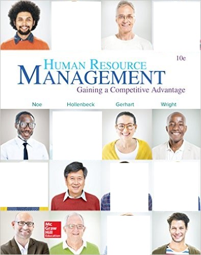 Test Bank for Human Resource Management 10th Edition by Raymond Noe