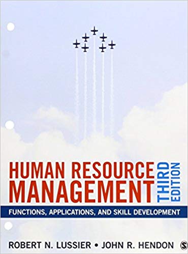 Test Bank for Human Resource Management 3rd Edition by Robert N. Lussier