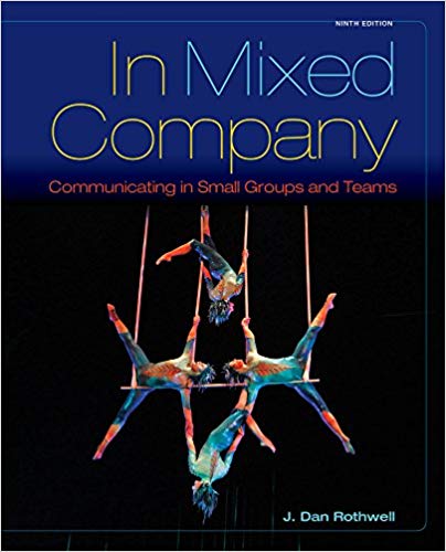 Test Bank for In Mixed Company Communicating in Small Groups 9th Edition by J. Dan Rothwell