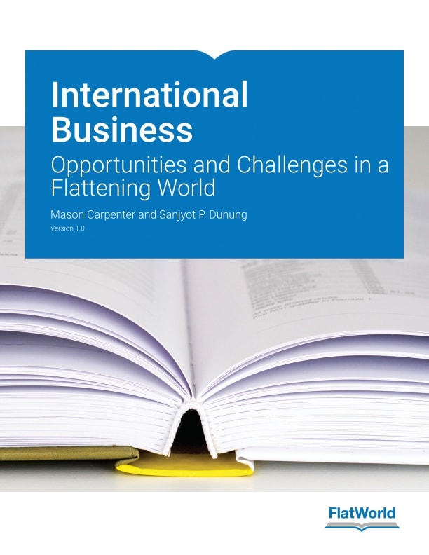 Test Bank for International Business Opportunities and Challenges in a Flattening World 1st Edition by Mason Carpenter