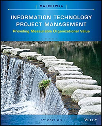 Test Bank for Information Technology Project Management 5th Edition by Jack T. Marchewka