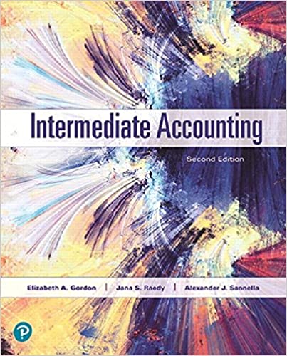 Test Bank for Intermediate Accounting 2nd Edition by Elizabeth A. Gordon