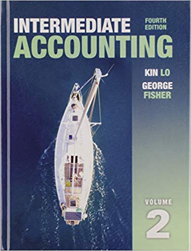 Test Bank for Intermediate Accounting 4th Edition Volume 2 by Lo