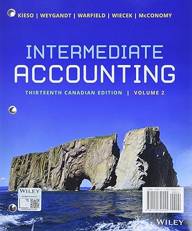 Test Bank Intermediate Accounting v2 13e | Canada