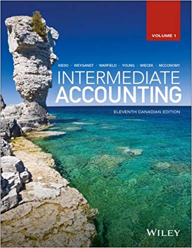 Test Bank for Intermediate Accounting Volume 1 12th Canadian Edition by Donald E. Kieso