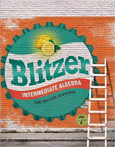 Test Bank for Intermediate Algebra for College Students 7th Edition by Robert F. Blitzer