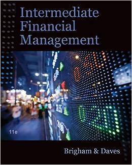 Test Bank for Intermediate Financial Management 11th Edition by Eugene F. Brigham
