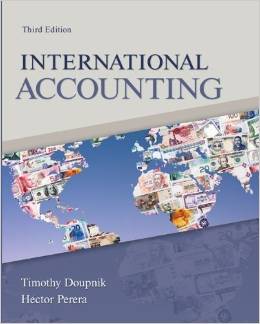 Test Bank for International Accounting 3rd Edition by Timothy Doupnik