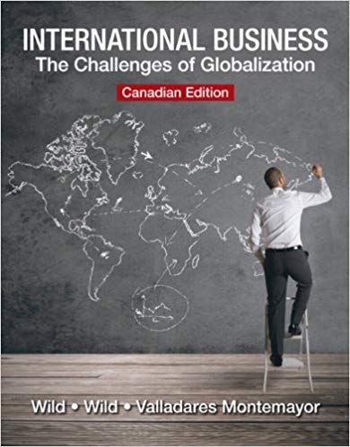 Test Bank for International Business The Challenges of Globalization 1st Canadian Edition by John Wild