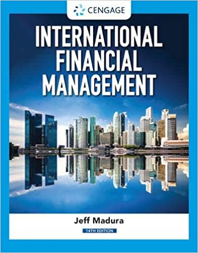 Test Bank for International Financial Management 14th Edition by Jeff Madura