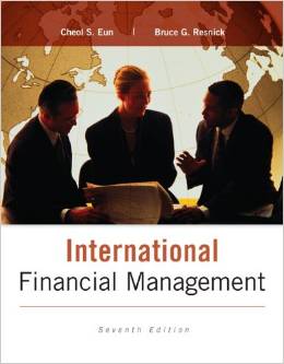 Test Bank for International Financial Management 7th Edition by Cheol S. Eun
