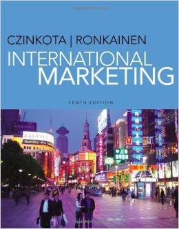 Test Bank for International Marketing 10th Edition by Michael R. Czinkota