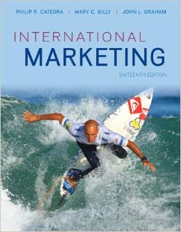 Test Bank for International Marketing 16th Edition by Philip Cateora