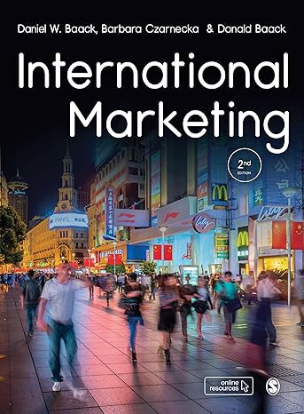 Test Bank for International Marketing 2nd Edition by Daniel W. Baack