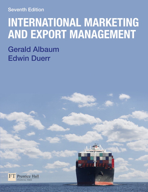 Test Bank for International Marketing and Export Management 7th Edition by Gerald Albaum