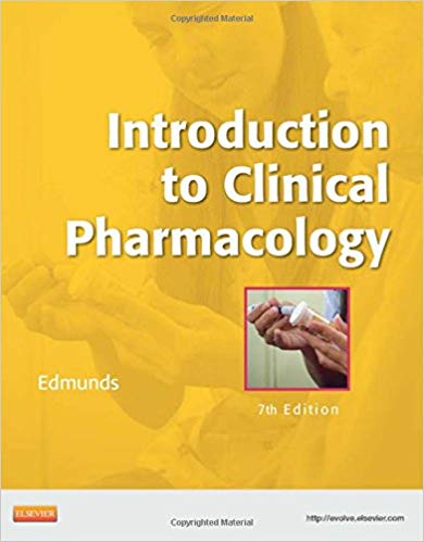 Test Bank for Introduction to Clinical Pharmacology 7th Edition by Marilyn Edmunds