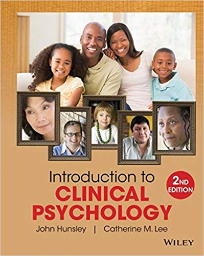 Test Bank for Introduction to Clinical Psychology 2nd Edition by John Hunsley
