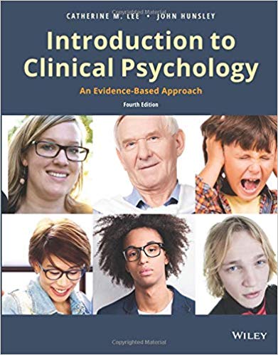 Test Bank for Introduction to Clinical Psychology 4th Edition by John Hunsley