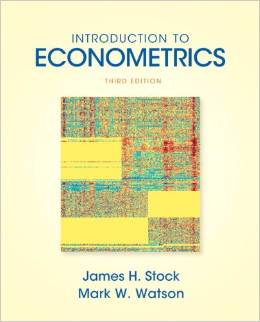 Test Bank for Introduction to Econometrics 3rd Edition by James H. Stock Mark W. Watson