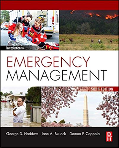 Test Bank for Introduction to Emergency Management 6th Edition by George Haddow