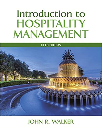 Test Bank for Introduction to Hospitality Management 5th Edition by John R. Walker