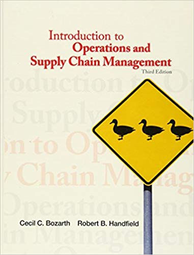 Test Bank for Introduction to Operations and Supply Chain Management 3rd Edition by Cecil B. Bozarth