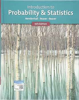 Test Bank for Introduction to Probability and Statistics 15th Edition by William Mendenhall