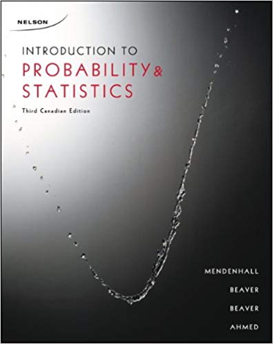 Test Bank for Introduction to Probability and Statistics 3rd Edition by William Mendenhall