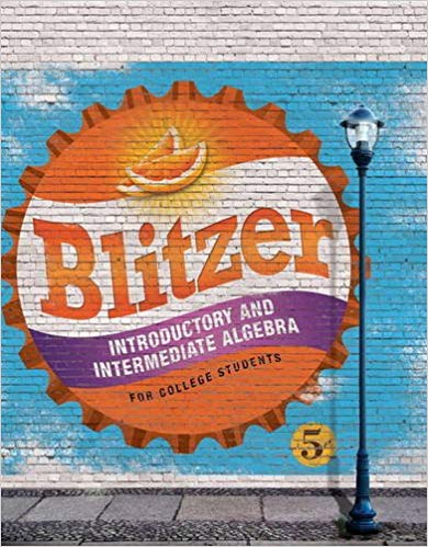 Test Bank for Introductory and Intermediate Algebra for College Students 5th Edition by Robert F. Blitzer